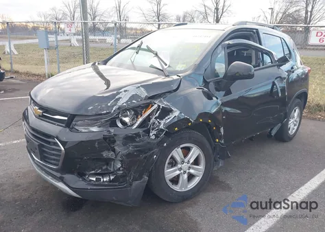 2022 Chevrolet Trax Awd Lt из США, поврежденный, VIN KL7CJPSM6NB519002